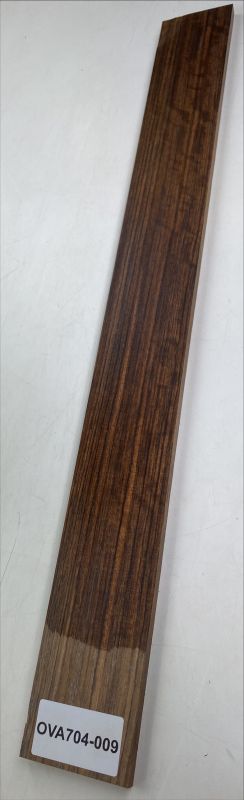 Fretboard Ovangkol 685x75x11mm Unique Piece #004